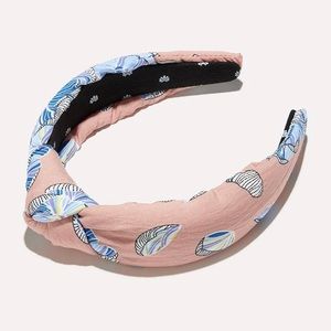 Lele Sadoughi Pink Orchid Headband